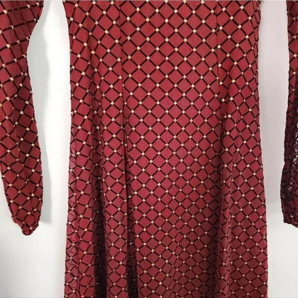 ‎Lily Rose Foil Emblished Skater Dress - Picture 2 of 15